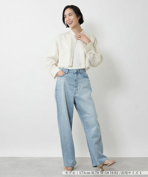 NEMIKA / ネミカ シャツ・ブラウス | ストライプバンドカラーシャツ【PASSIONE】 | 詳細5