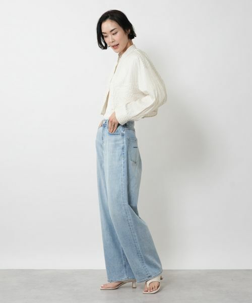 NEMIKA / ネミカ シャツ・ブラウス | ストライプバンドカラーシャツ【PASSIONE】 | 詳細6