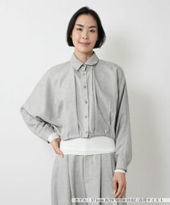NEMIKA / ネミカ テーラードジャケット | バルーンスリーブシャツジャケット【PASSIONE】