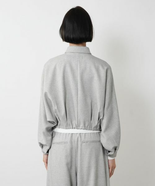 NEMIKA / ネミカ テーラードジャケット | バルーンスリーブシャツジャケット【PASSIONE】 | 詳細10