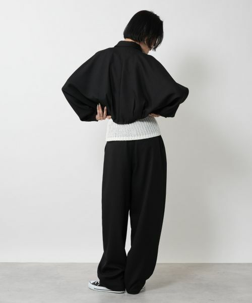 NEMIKA / ネミカ テーラードジャケット | バルーンスリーブシャツジャケット【PASSIONE】 | 詳細3