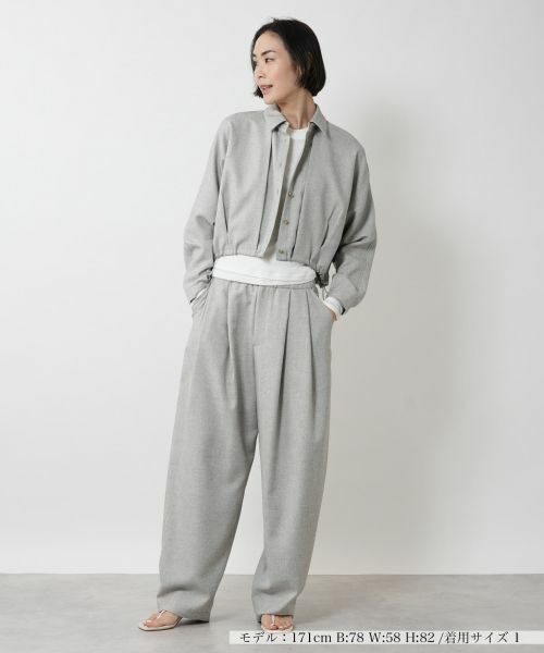 NEMIKA / ネミカ テーラードジャケット | バルーンスリーブシャツジャケット【PASSIONE】 | 詳細5