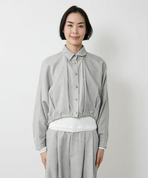 NEMIKA / ネミカ テーラードジャケット | バルーンスリーブシャツジャケット【PASSIONE】 | 詳細8