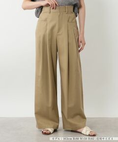 NEMIKA / ネミカ その他パンツ | タックワイドパンツ【PASSIONE】