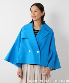 NEMIKA / ネミカ テーラードジャケット | フレアスリーブショートジャケット【PASSIONE】