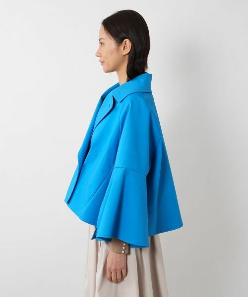 NEMIKA / ネミカ テーラードジャケット | フレアスリーブショートジャケット【PASSIONE】 | 詳細13