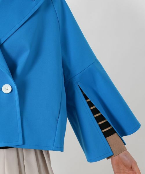 NEMIKA / ネミカ テーラードジャケット | フレアスリーブショートジャケット【PASSIONE】 | 詳細17