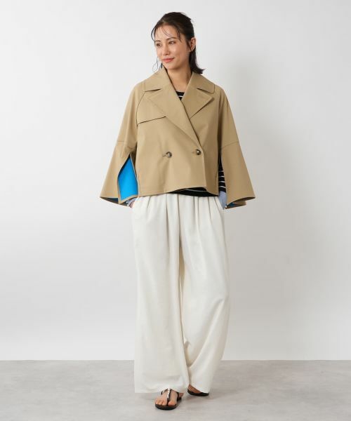 NEMIKA / ネミカ テーラードジャケット | フレアスリーブショートジャケット【PASSIONE】 | 詳細5