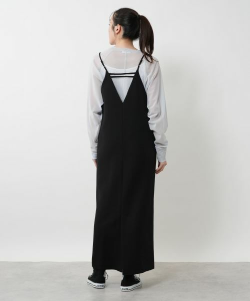 NEMIKA / ネミカ ロング・マキシ丈ワンピース | ジャンパースカート【PASSIONE】 | 詳細3