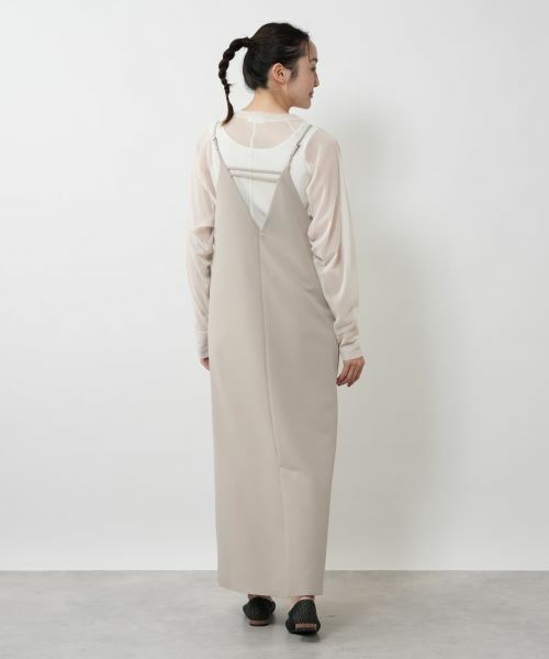 NEMIKA / ネミカ ロング・マキシ丈ワンピース | ジャンパースカート【PASSIONE】 | 詳細6