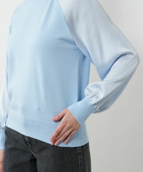 NEMIKA / ネミカ カットソー | 異素材切り替えトップス【PASSIONE】 | 詳細10