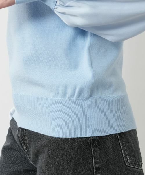NEMIKA / ネミカ カットソー | 異素材切り替えトップス【PASSIONE】 | 詳細12