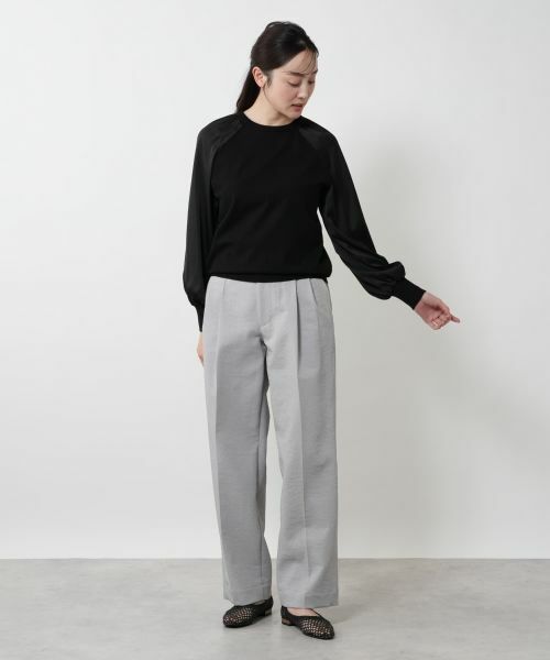 NEMIKA / ネミカ カットソー | 異素材切り替えトップス【PASSIONE】 | 詳細14