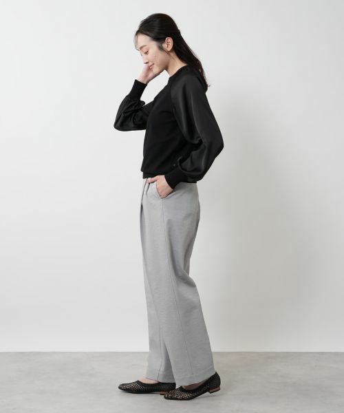 NEMIKA / ネミカ カットソー | 異素材切り替えトップス【PASSIONE】 | 詳細15