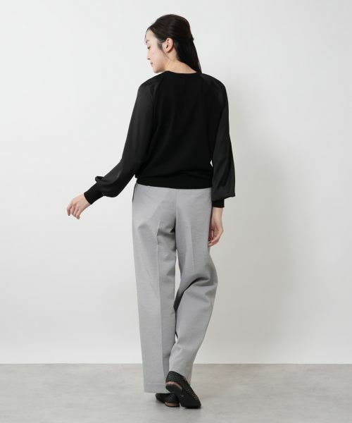 NEMIKA / ネミカ カットソー | 異素材切り替えトップス【PASSIONE】 | 詳細16