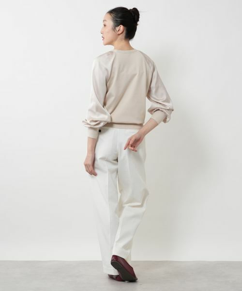 NEMIKA / ネミカ カットソー | 異素材切り替えトップス【PASSIONE】 | 詳細3