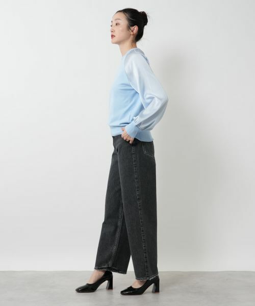 NEMIKA / ネミカ カットソー | 異素材切り替えトップス【PASSIONE】 | 詳細5