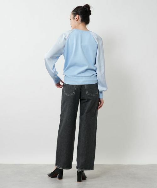 NEMIKA / ネミカ カットソー | 異素材切り替えトップス【PASSIONE】 | 詳細6