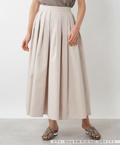 NEMIKA / ネミカ ミニ・ひざ丈スカート | タックフレアスカート【PASSIONE】