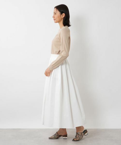 NEMIKA / ネミカ ミニ・ひざ丈スカート | タックフレアスカート【PASSIONE】 | 詳細11