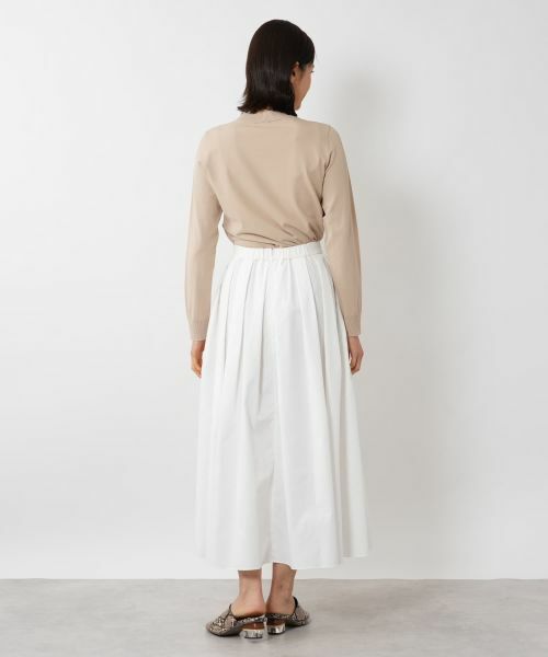 NEMIKA / ネミカ ミニ・ひざ丈スカート | タックフレアスカート【PASSIONE】 | 詳細12