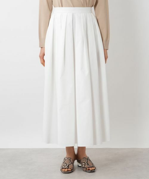 NEMIKA / ネミカ ミニ・ひざ丈スカート | タックフレアスカート【PASSIONE】 | 詳細13