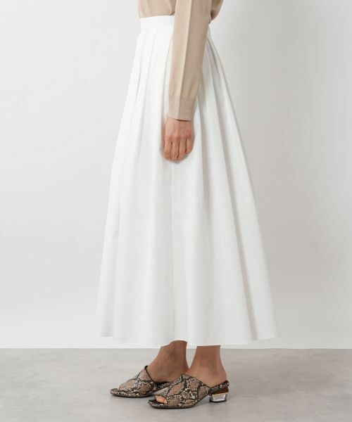 NEMIKA / ネミカ ミニ・ひざ丈スカート | タックフレアスカート【PASSIONE】 | 詳細14