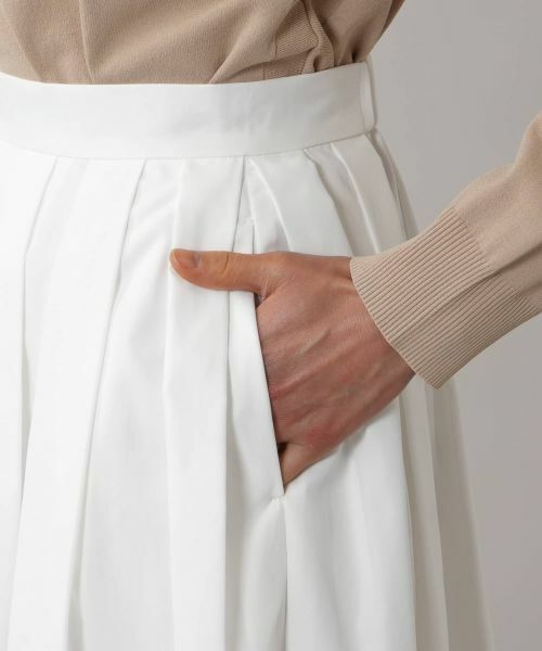 NEMIKA / ネミカ ミニ・ひざ丈スカート | タックフレアスカート【PASSIONE】 | 詳細18