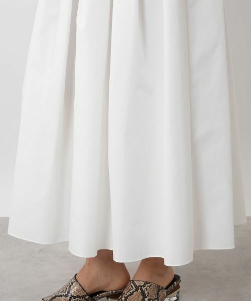 NEMIKA / ネミカ ミニ・ひざ丈スカート | タックフレアスカート【PASSIONE】 | 詳細19