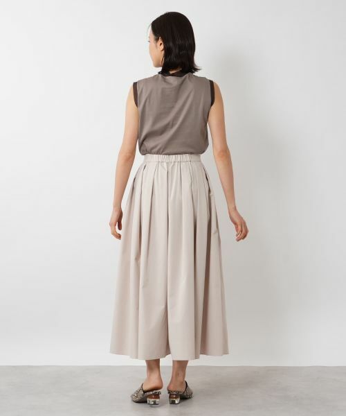 NEMIKA / ネミカ ミニ・ひざ丈スカート | タックフレアスカート【PASSIONE】 | 詳細9