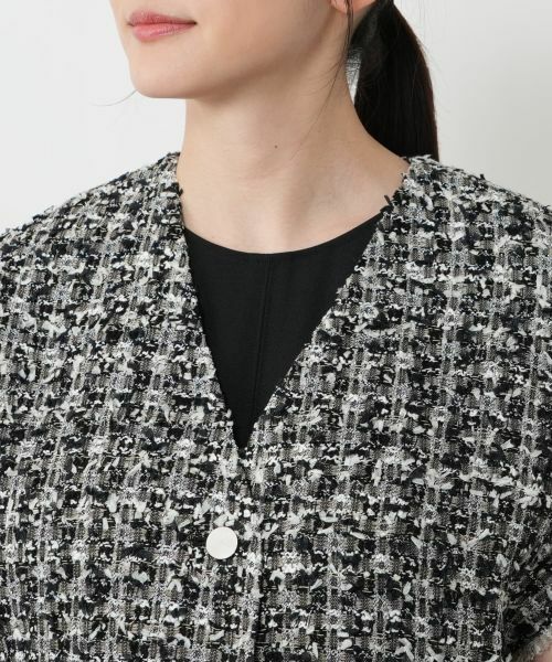 NEMIKA / ネミカ テーラードジャケット | ラメツイードベスト【PASSIONE】 | 詳細10