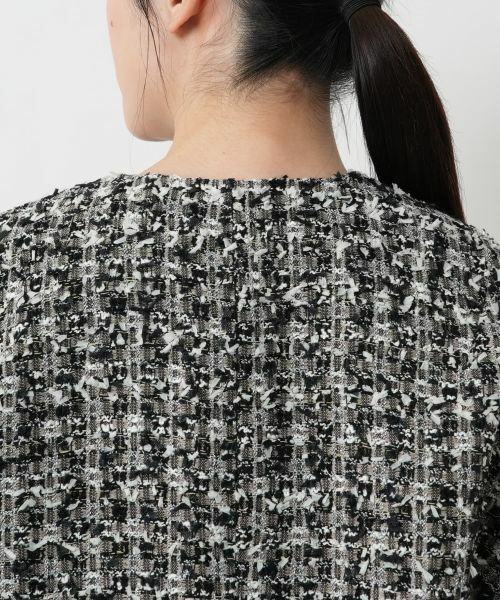 NEMIKA / ネミカ テーラードジャケット | ラメツイードベスト【PASSIONE】 | 詳細11
