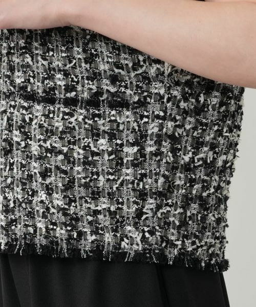 NEMIKA / ネミカ テーラードジャケット | ラメツイードベスト【PASSIONE】 | 詳細14