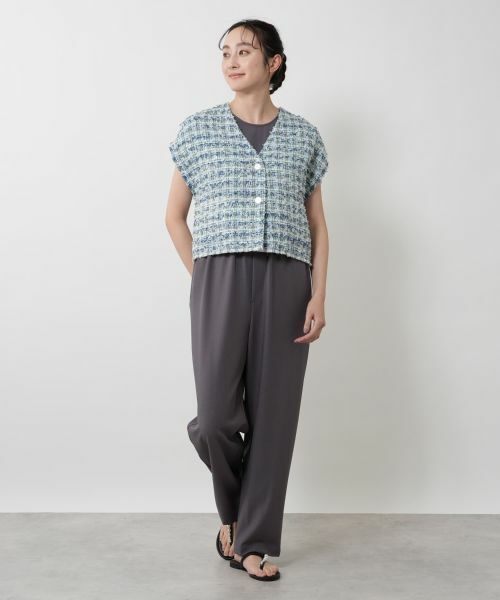 NEMIKA / ネミカ テーラードジャケット | ラメツイードベスト【PASSIONE】 | 詳細18