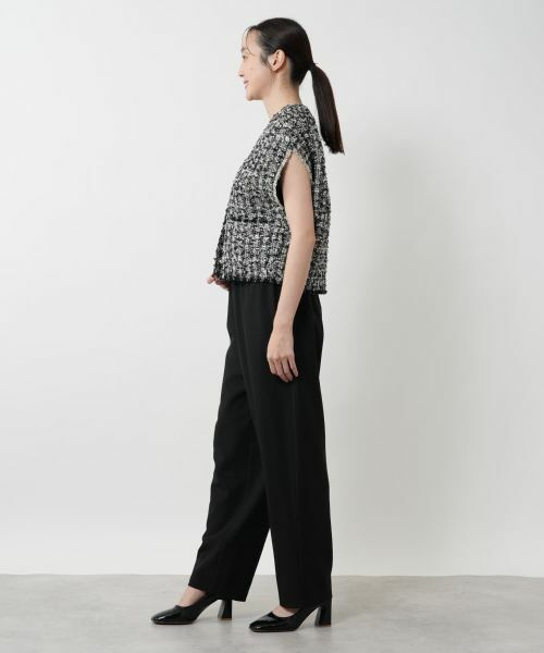 NEMIKA / ネミカ テーラードジャケット | ラメツイードベスト【PASSIONE】 | 詳細5