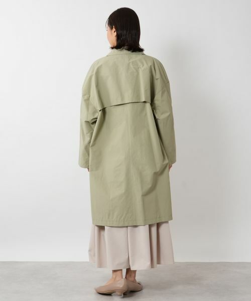 美品✨NEMIKA ネミカ/レリアン トレンチコート 13+ ノーカラーコート【NEMIKA】|ネミカ | レリアン公式オンラインストア