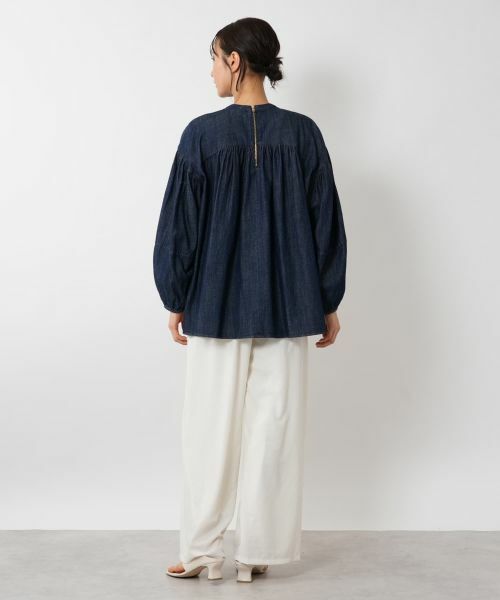 NEMIKA / ネミカ シャツ・ブラウス | ギャザーブラウス【PASSIONE】 | 詳細6