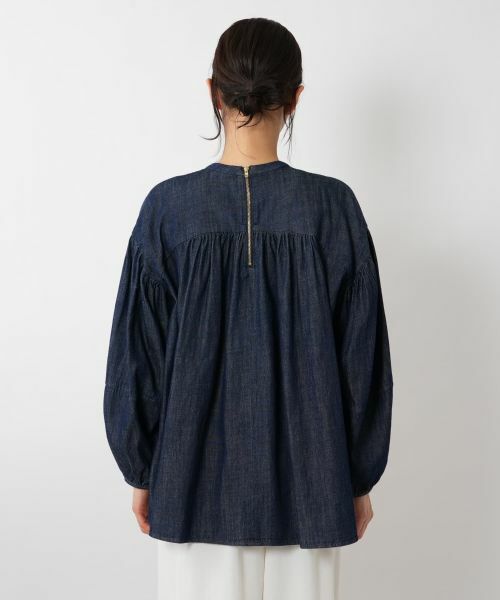 NEMIKA / ネミカ シャツ・ブラウス | ギャザーブラウス【PASSIONE】 | 詳細9