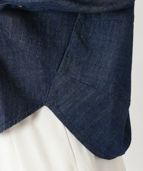 NEMIKA / ネミカ シャツ・ブラウス | バンドカラースキッパーシャツ【PASSIONE】 | 詳細13