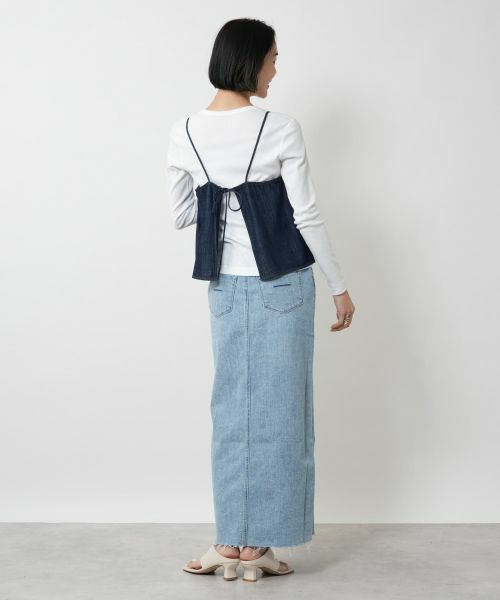 NEMIKA / ネミカ テーラードジャケット | バックリボンキャミソール【PASSIONE】 | 詳細3