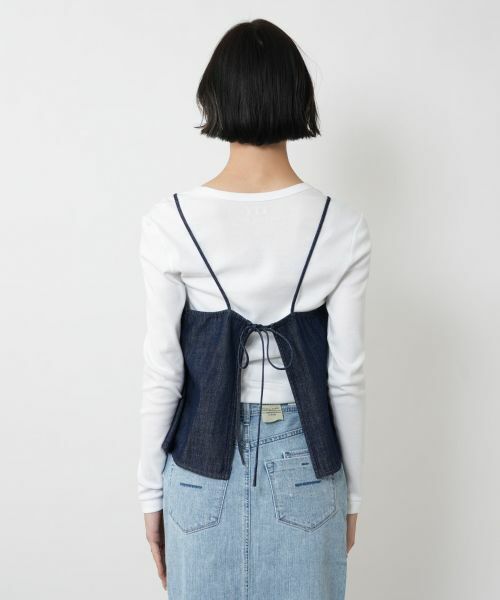 NEMIKA / ネミカ テーラードジャケット | バックリボンキャミソール【PASSIONE】 | 詳細6