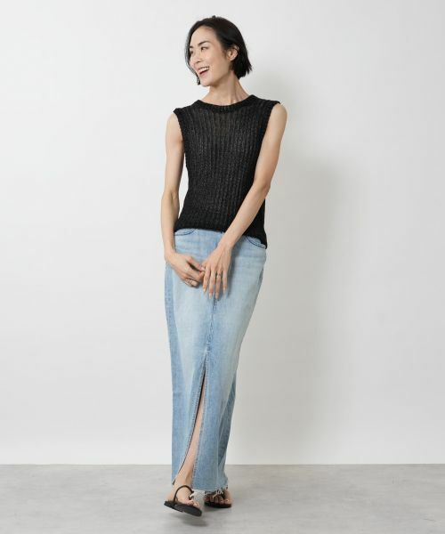 NEMIKA / ネミカ テーラードジャケット | ニットベスト【PASSIONE】 | 詳細1