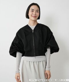 NEMIKA / ネミカ テーラードジャケット | ボリュームスリーブブルゾン【PASSIONE】