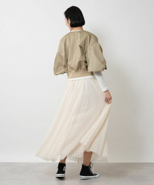 NEMIKA / ネミカ テーラードジャケット | ボリュームスリーブブルゾン【PASSIONE】 | 詳細19