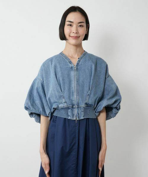 NEMIKA / ネミカ テーラードジャケット | ボリュームスリーブブルゾン【PASSIONE】 | 詳細4