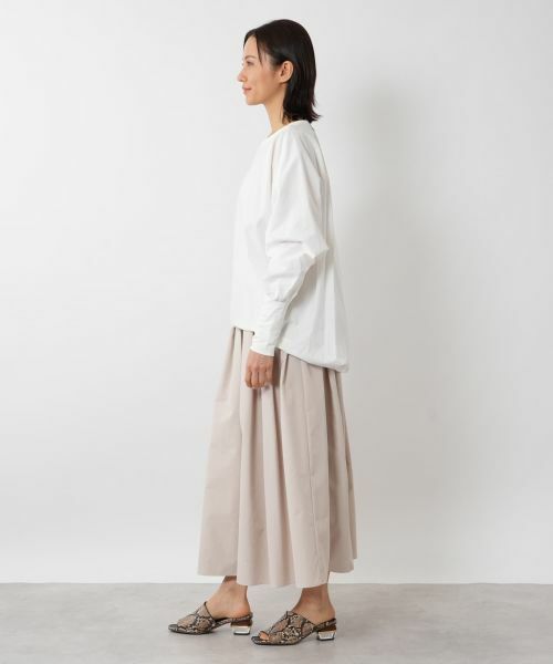 NEMIKA / ネミカ シャツ・ブラウス | ボリュームスリーブブラウス【PASSIONE】 | 詳細2