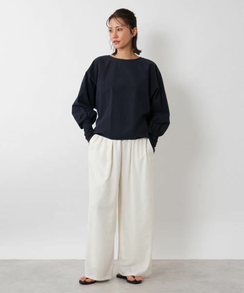 NEMIKA / ネミカ シャツ・ブラウス | ボリュームスリーブブラウス【PASSIONE】 | 詳細4