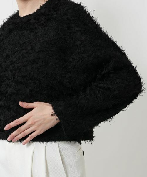 NEMIKA / ネミカ シャツ・ブラウス | シャギークロップドトップス【PASSIONE】 | 詳細10