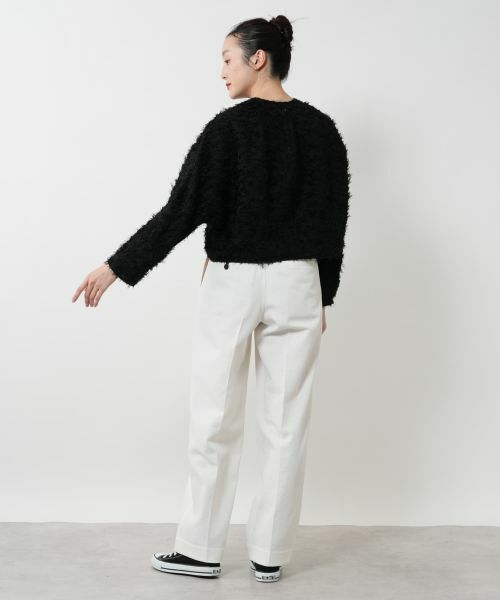 NEMIKA / ネミカ シャツ・ブラウス | シャギークロップドトップス【PASSIONE】 | 詳細3