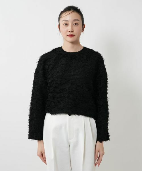 NEMIKA / ネミカ シャツ・ブラウス | シャギークロップドトップス【PASSIONE】 | 詳細4